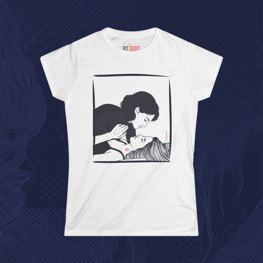 Love Mark Graphic T-Shirt – WLW Romantic Art Tee for Women | RZL Goods