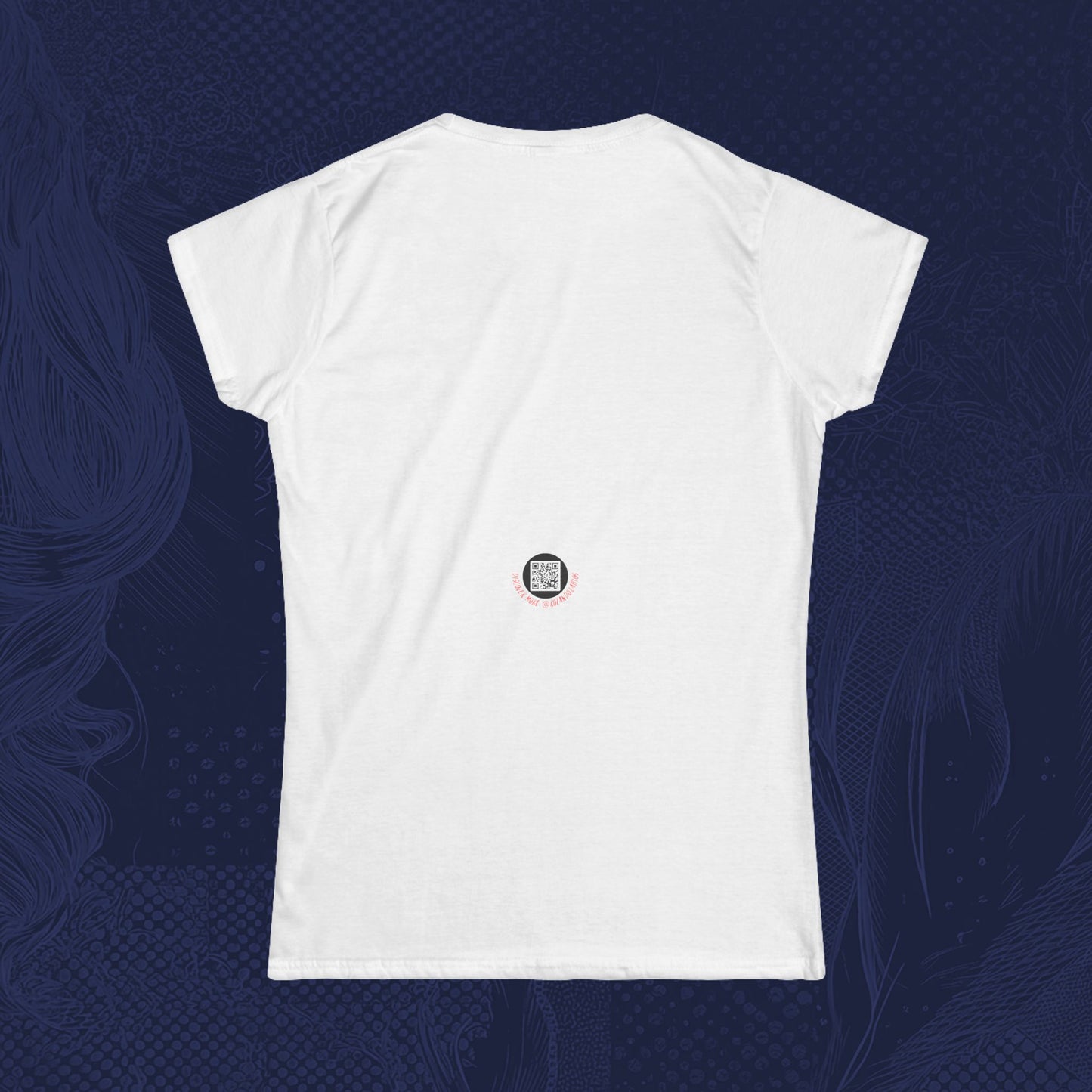 The Look – Sapphic Graphic Tee | WLW Romance Art Shirt | RZL Goods